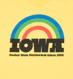 Iowa ≥ California t-shirt